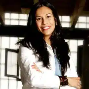 Portrait of guest author Ana Maritza Vega Suárez.