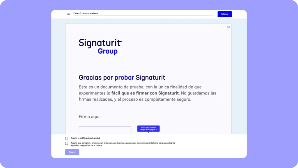 App de Signaturit para firmar documentos